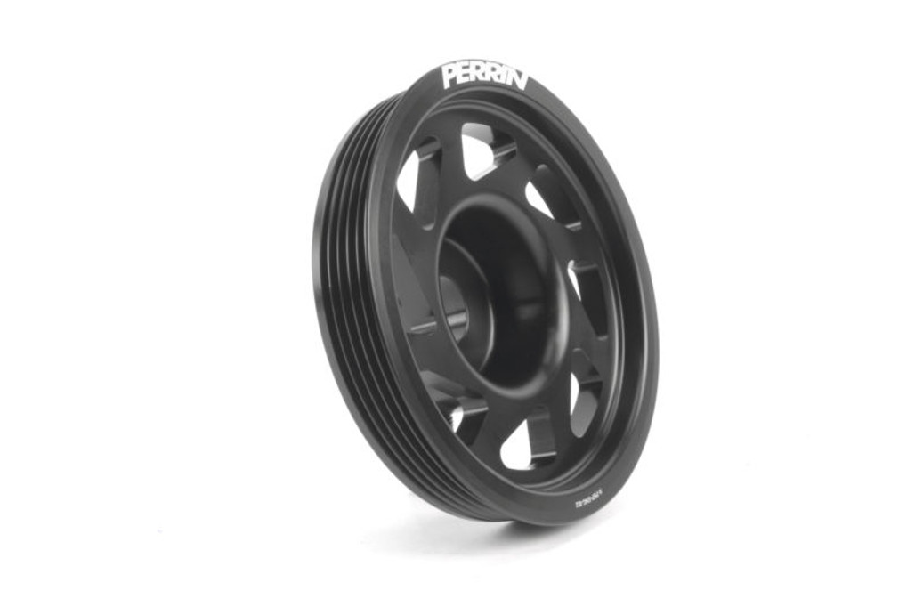 Perrin (WRX/STi) EJ Engines Crank Pulley - Black - PSP-ENG-102BK