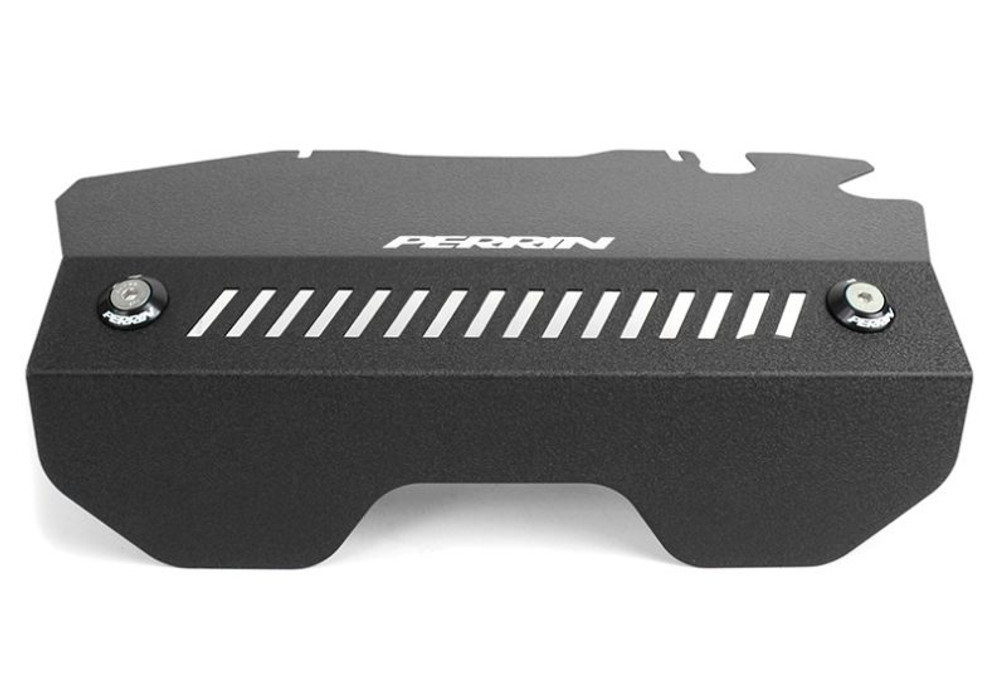 Perrin 15-16 Subaru WRX / STI Black Pulley Cover For FA DIT Engines - PSP-ENG-152BK