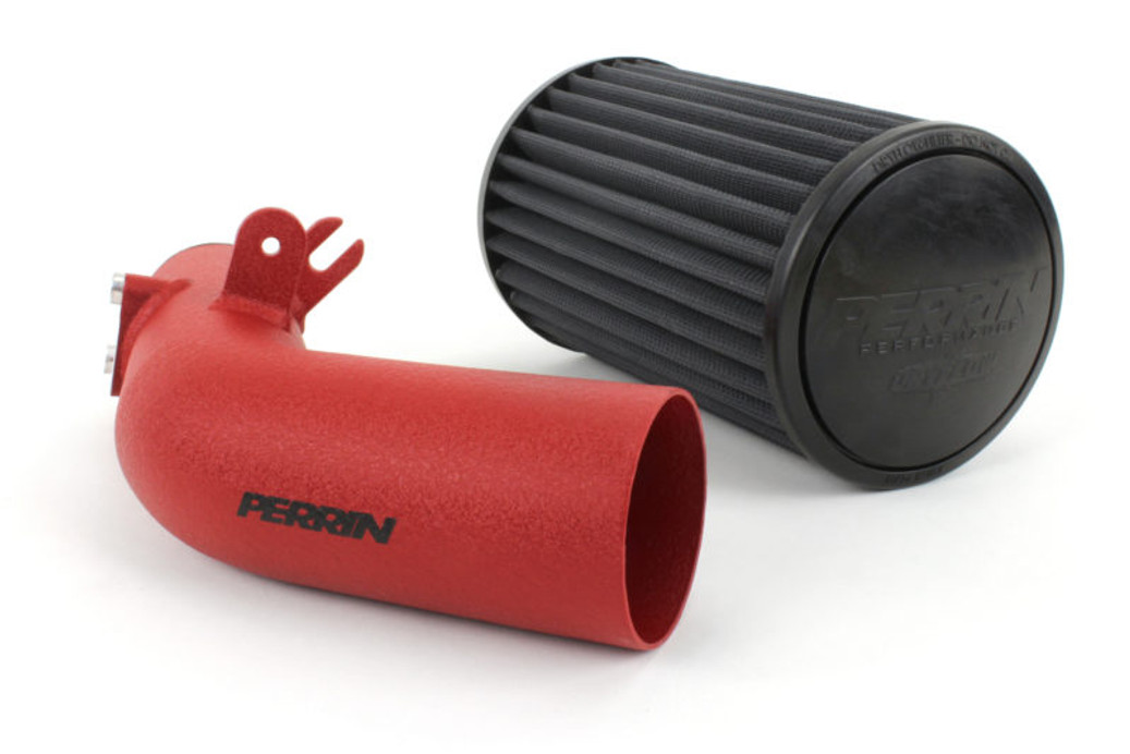 Perrin 08-14 WRX / 08-17 STI Red Cold Air Intake (Will Not Fit 2018 STI) - PSP-INT-322RD