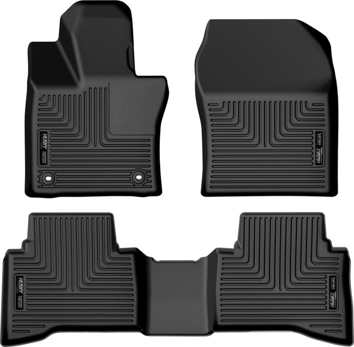 Husky Liners 2023 Toyota Prius Weatherbeater Black Front & 2nd Seat Floor Liners - 99431