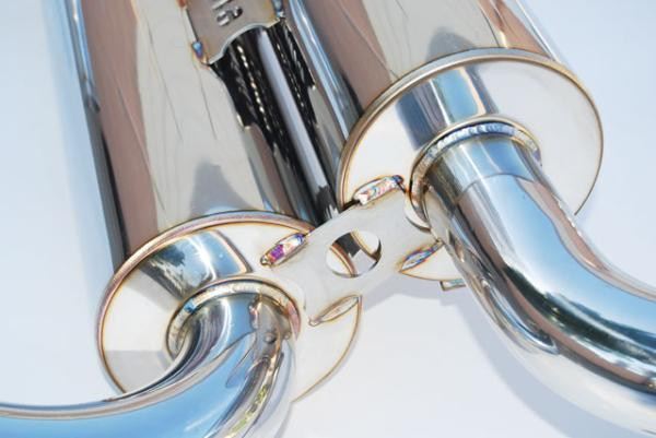 Invidia 07+ Infiniti G37 Coupe Gemini Single Layer Titanium Tip Cat-back Exhaust - HS07IG7GIT Photo - Primary