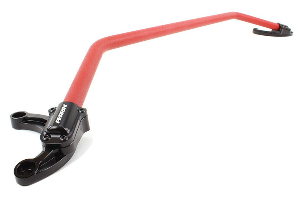 Perrin 08-16 WRX/STi Front Red Strut Brace - PSP-SUS-056RD