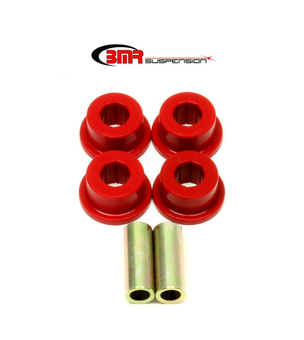 BMR 10-15 5th Gen Camaro Rear Outer Trailing Arm Bushing Kit - Red - BK006