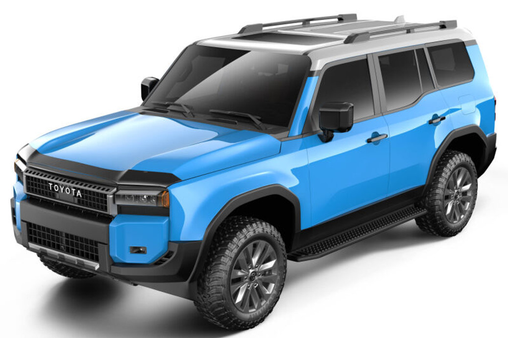 Husky Liners 2024+ Toyota Land Cruiser Aeroskin - Smoke - 2842232 Photo - Mounted