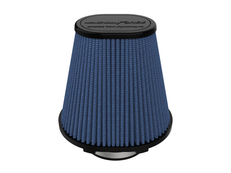 aFe MagnumFORCE Intake Replace Air Filter w/Pro5R Med 4in F x 7.75x6.5in B x 4.75x3.5in T x 7in H - 24-90115