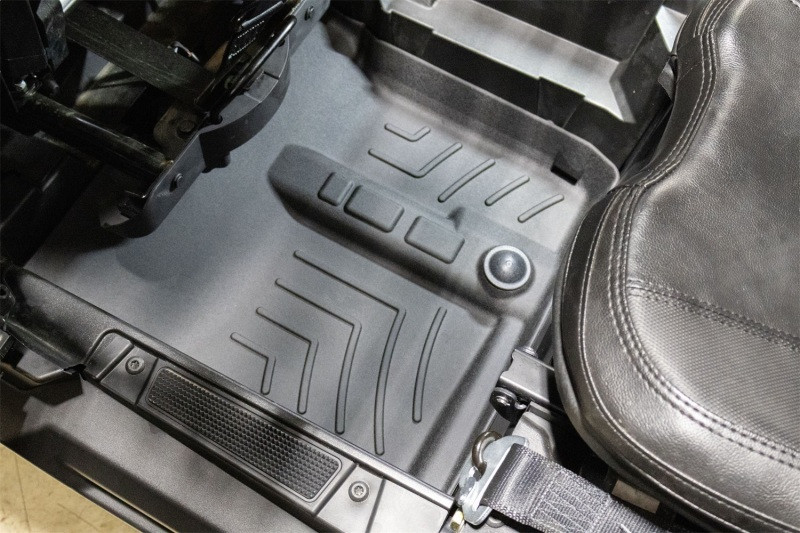 WeatherTech 20-25 Polaris RZR Pro S 4 Rear FloorLiner HP - Black - 4417942IM Photo - Mounted