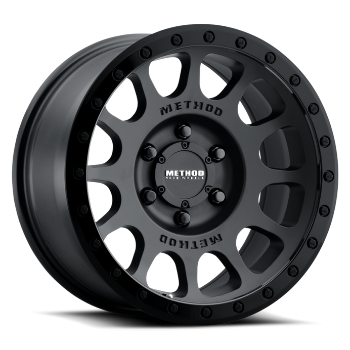 Method MR305 NV 18x9 18mm Offset 6x5.5 108mm CB Double Black Wheel - MR305890601018