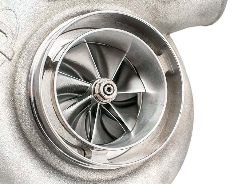 Forced Performance Subaru STi/WRX Black Turbocharger 84mm CH10CM Turbine Hsg Internal WG w/Oil Line - 2025160