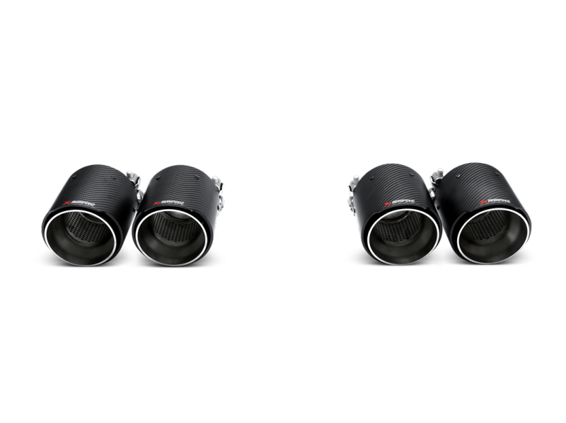 Akrapovic 14-17 BMW M3/M4 (F80/F82) Tail Pipe Set (Carbon) - TP-CT/26