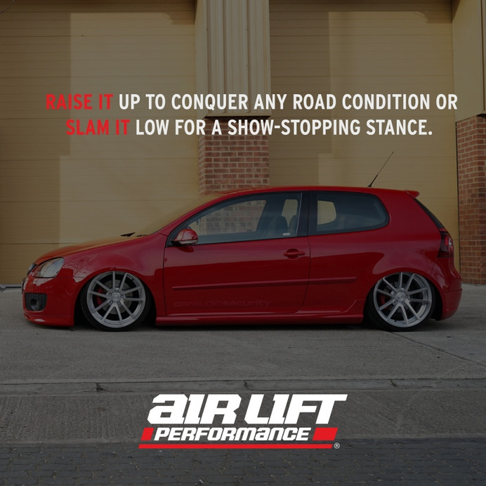 Air Lift 05-14 Audi A3 / 06-14 Volkswagen GTI Performance Front Kit - 76002 User 4