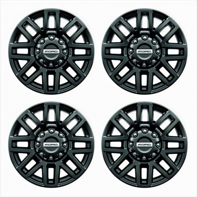 Ford Racing 23-24 Super Duty 20x8in Premium Black Painted Aluminum Wheel - M-1007K-SU2008EB2