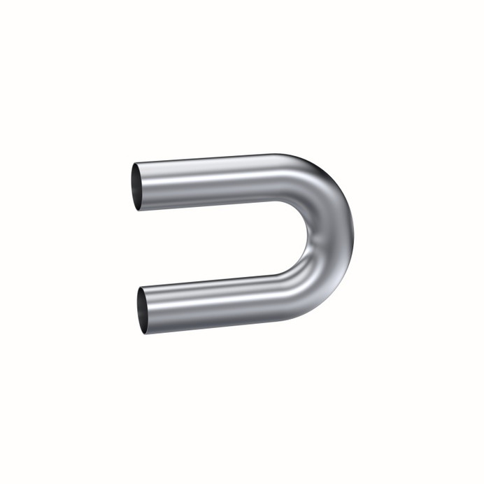 MBRP Universal Mandrel 3in - 180 Deg Bend 12in Legs Aluminized Steel (NO DROPSHIP) - MB2023
