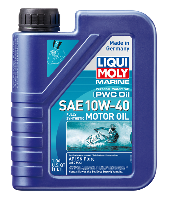 LIQUI MOLY 1L Marine PWC Motor Oil SAE 10W40 - 20528