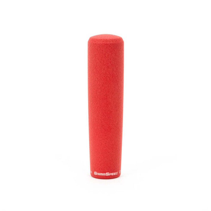 GrimmSpeed Tallboy Shift Knob Aluminum Red - M12x1.25 - 380008