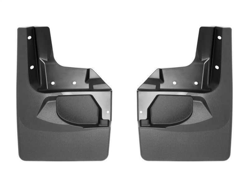 WeatherTech 20+ Jeep Gladiator No Drill Mudflaps - Black - 110100