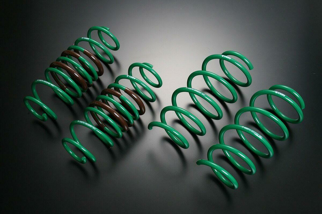 Tein 03-07 G35 Coupe / 08+ G37 Coupe S. Tech Lowering Springs - SKP30-AUB00