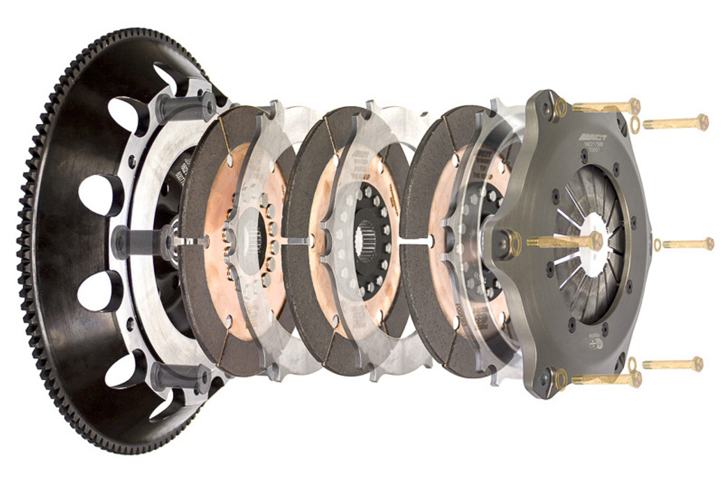 T1R3-T01 - Triple Disc HD/SI Race Kit - all components view