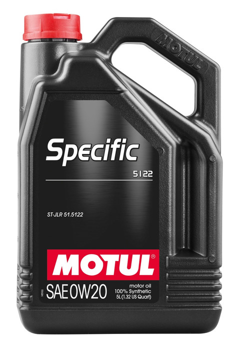 Motul 5L OEM Synthetic Engine Oil ACEA A1/B1 Specific 5122 0W20 - 107339 Photo - Primary
