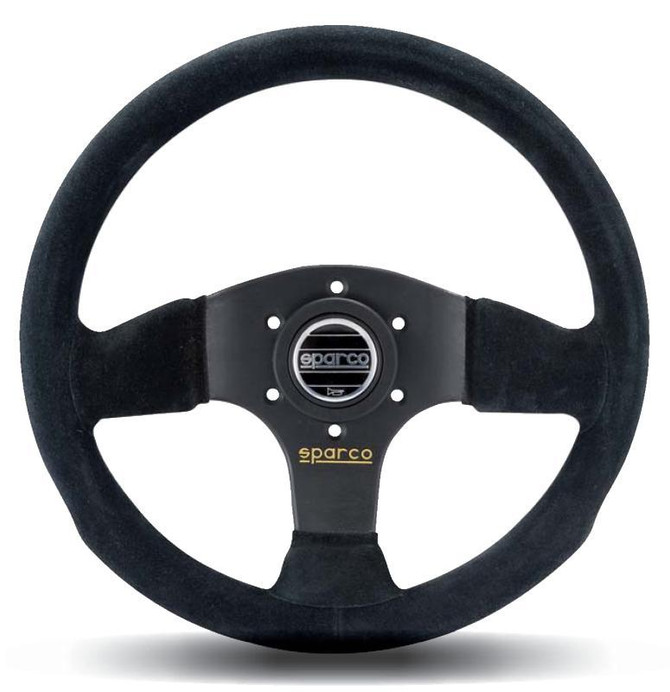 Sparco Strwhl 300 Suede Black - 015P300SN Photo - Primary