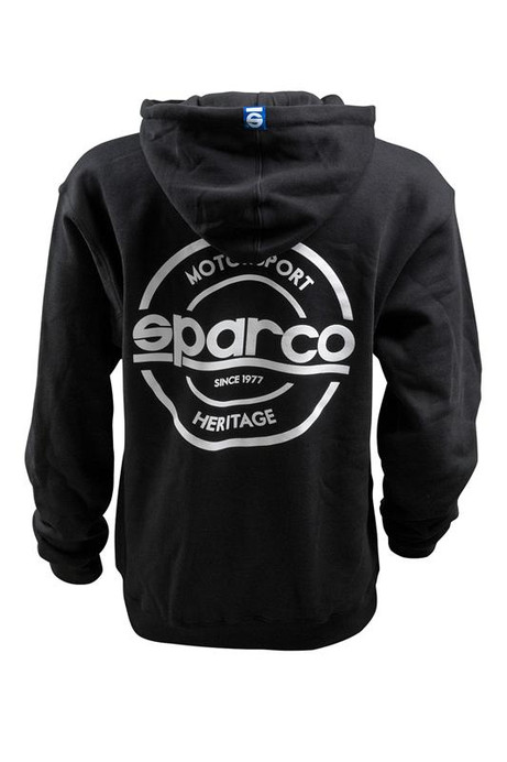Sparco Swtshrt Hooded S-Seal Blk Xlrg - SP03300NR4XL Photo - Primary
