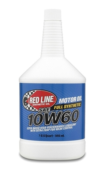 Red Line 10W60 Motor Oil Quart - 11704 User 1