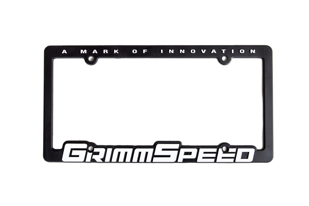 GrimmSpeed License Plate Frame (Pair) - 111002