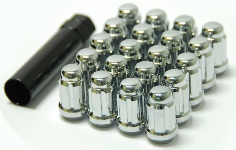 Wheel Mate Muteki Closed End Lug Nuts - Chrome 12x1.50 - 41886C Photo - Primary