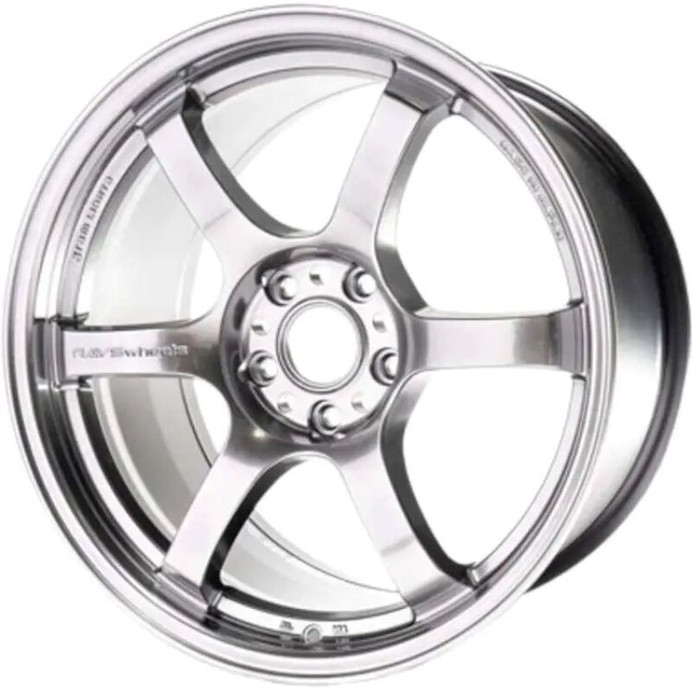 Gram Lights 57DR 18x9.5 +38 5-114.3 Grace Silver Wheel - WGIX38EQNK Photo - Primary