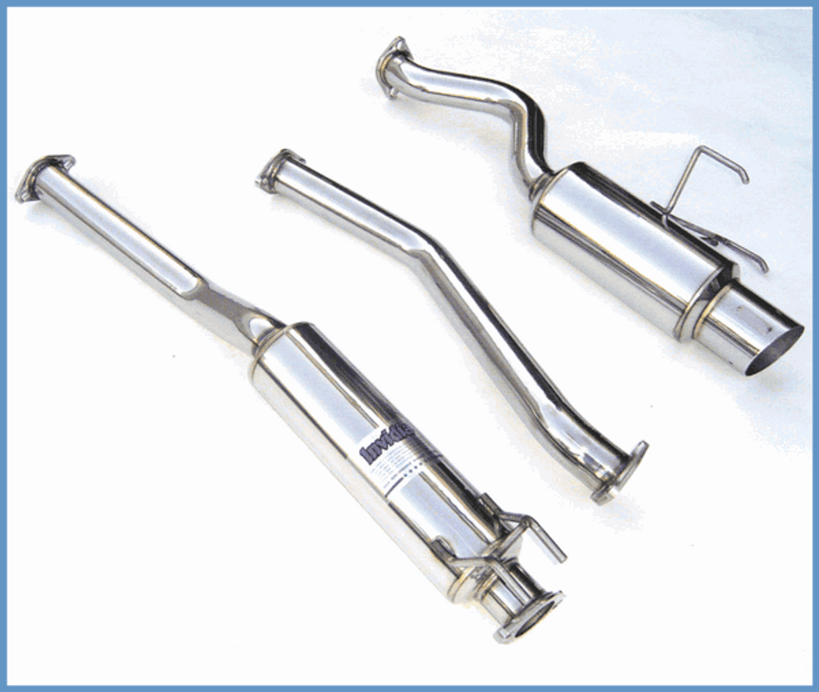 Invidia 02+ Honda Civic Si 3 Door Type R N1 Catback Exhaust (For Euro Cars) - HS02HC3GTR