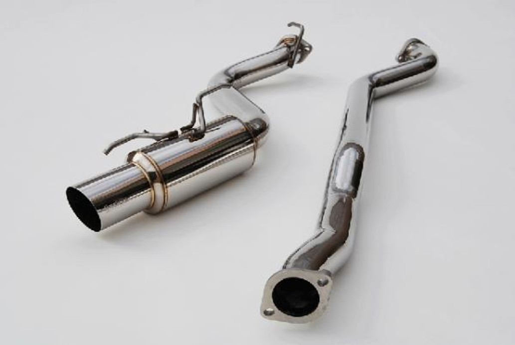 Invidia 08+ WRX Hatch RACING Stainless Steel Tip Cat-back Exhaust - HS08SW5GTR