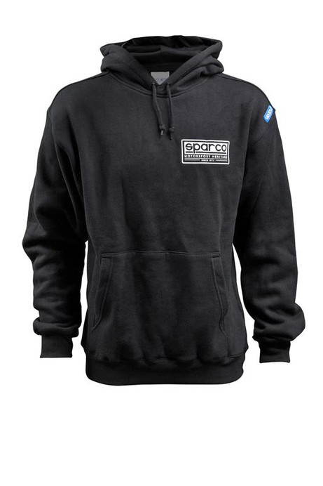 Sparco Swtshrt Hooded Heritage Blk Me - SP03200NR2M Photo - Primary