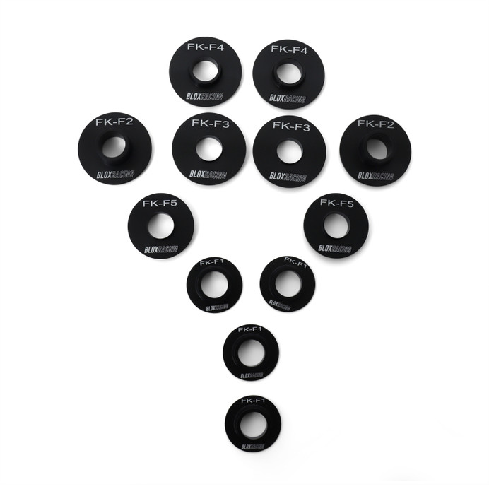 BLOX Racing 2016+ Fk Civic - Front - 12 Pieces Subframe Hard Collar Kit - BXSS-20605 User 1