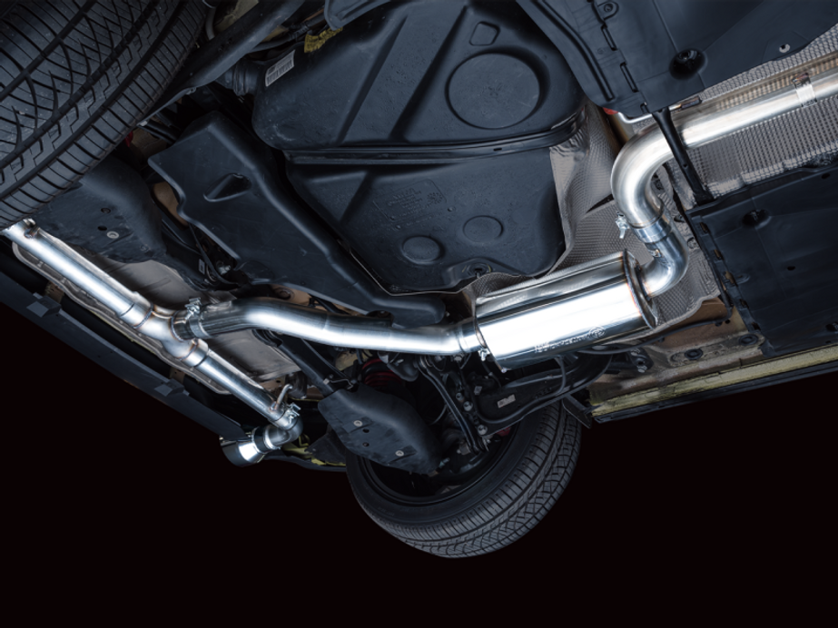 AWE 2022 VW GTI MK8 Touring Edition Exhaust - Chrome Silver Tips - 3015-32658 Photo - Mounted