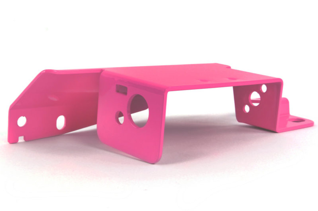 Perrin 2008+ STI Boost Control Selenoid Cover (Cartridge Type EBCS) - Hyper Pink - PSP-ENG-161HP