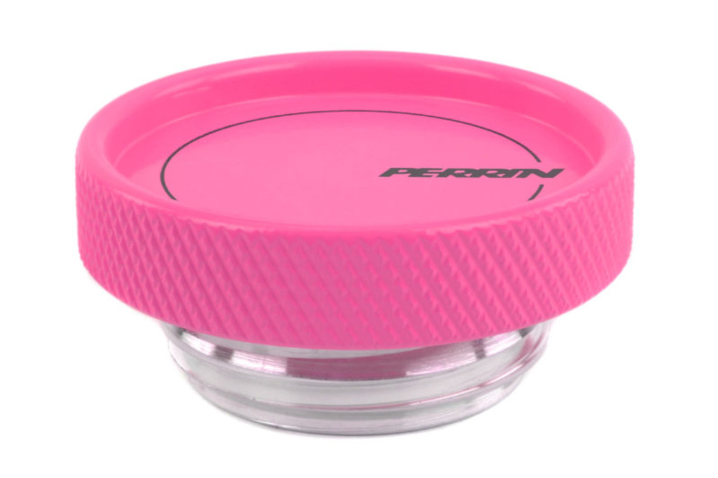 Perrin 02-21 Subaru WRX / 2022 BRZ & GR86 / 04-21 STI / 00-18 Forester XT Oil Fill Cap - Hyper Pink - PSP-ENG-711HP