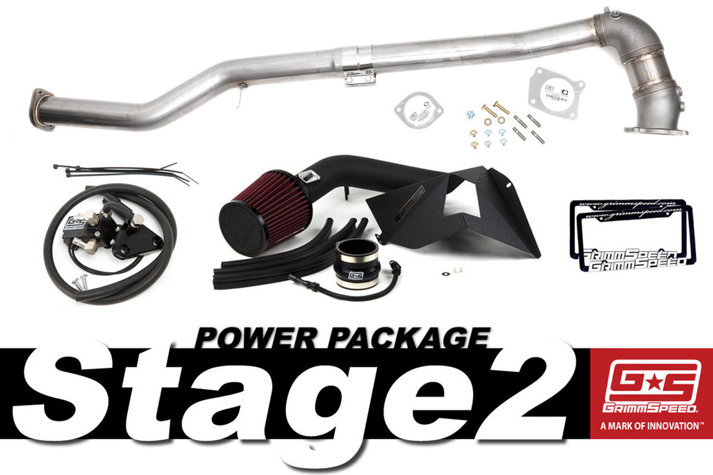 GrimmSpeed Stage 2 Power Package 15+ Subaru WRX Red - 191011-RD