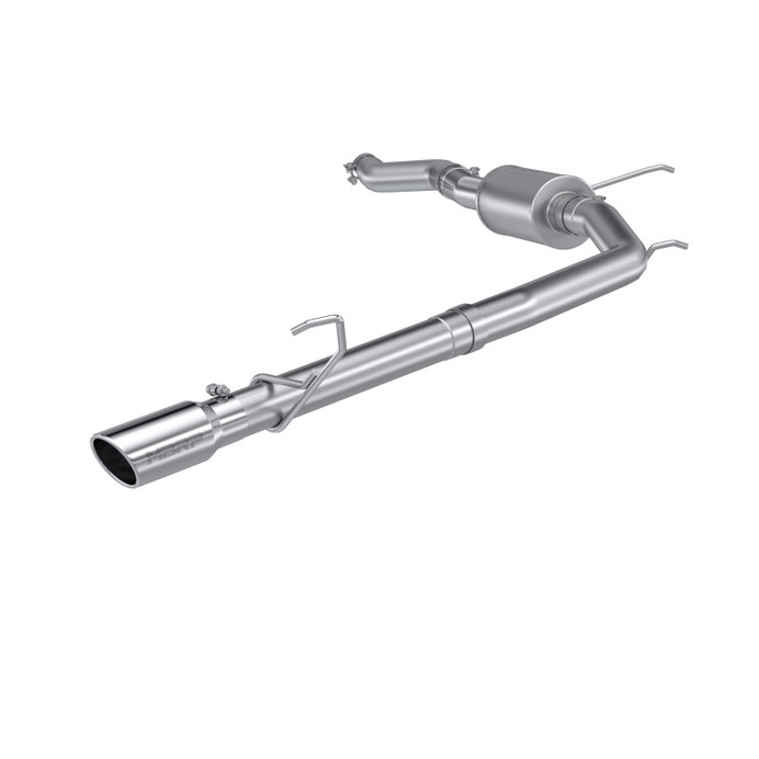 MBRP 2022+ Ford Maverick Aluminized Steel 4in OD Tip Single Side Exit 3in Cat Back Exhaust - S5267AL Photo - Primary