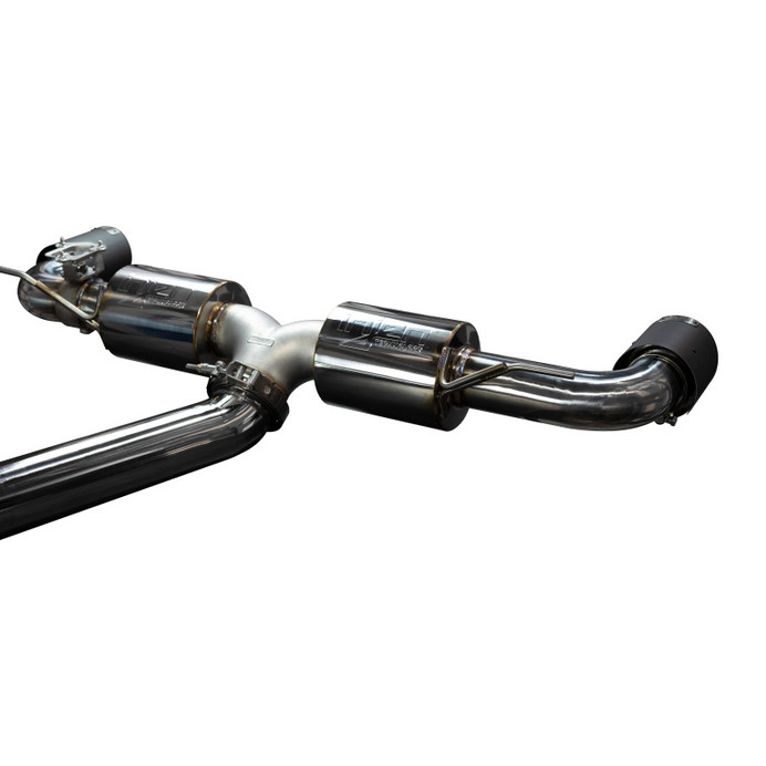 Injen 20-21 Toyota Supra 3.0L Turbo 6cyl SS Cat-Back Exhaust w/ Carbon Fiber Tips - SES2300CF User 1