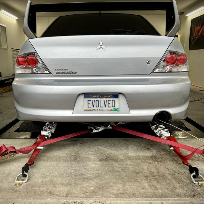DEI Dyno Strap Heat Guard 5in w x 3ft - Aluminized - 10466 Photo - Mounted