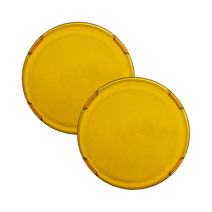 Rigid Industries 360-Series 4in Light Covers - Yellow (Pair) - 363672 Photo - Unmounted
