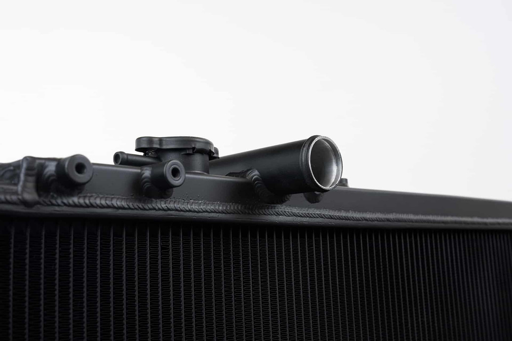 CSF 93-98 Toyota MK4 Supra Radiator - Black Finish - 2882B