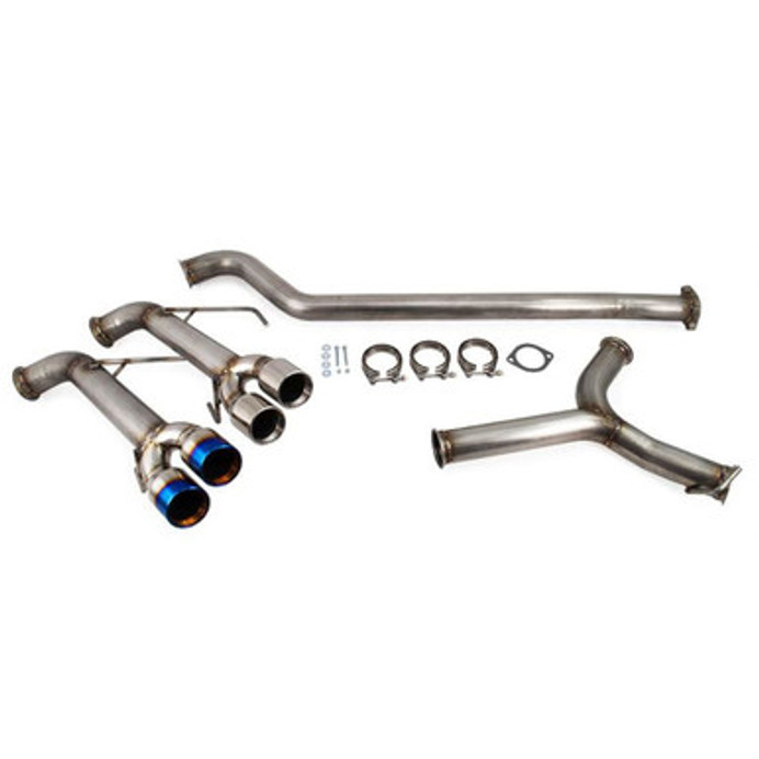 ETS Subaru WRX 2022 Muffled & Non-Resonated Catback Exhaust System Polished Tips - 200-60-EXH-007