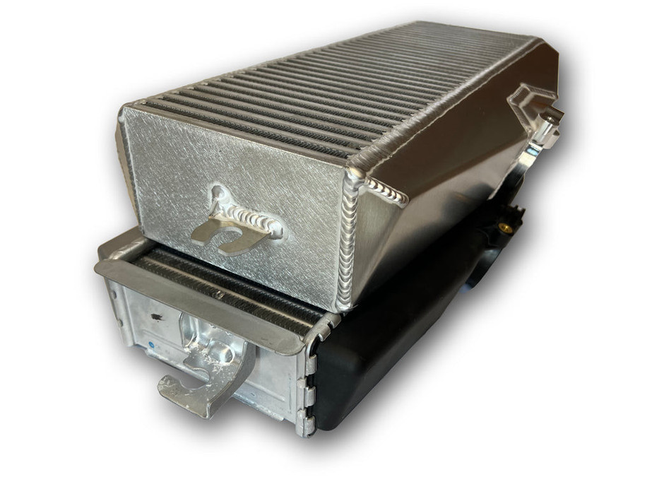 ETS Subaru 2022 WRX Top Mount Intercooler Gold Core - 200-60-IC-203 Comparison Side View