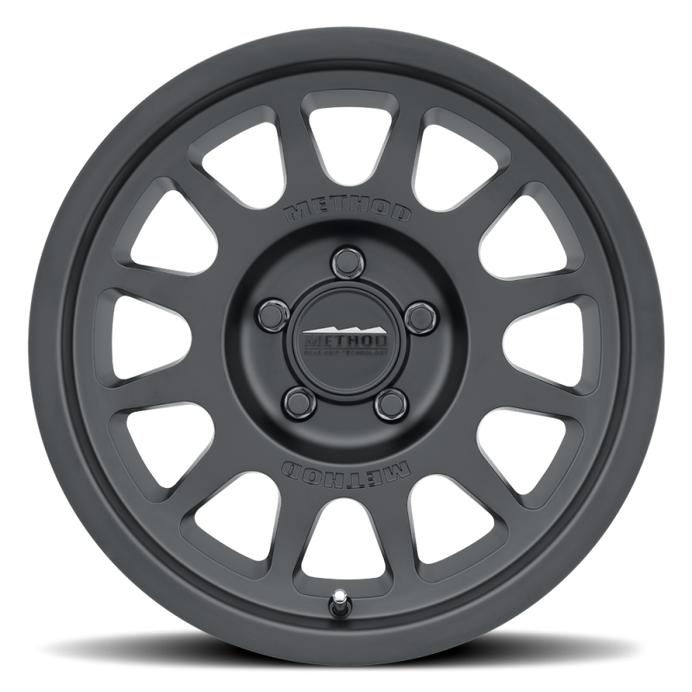 Method MR703 17x8.5 0mm Offset 5x150 110.5mm CB Matte Black Wheel - MR70378558500