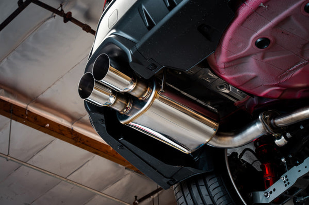 Remark 2022+ Subaru WRX VB Axle Back Exhaust w/Stainless Steel Single Wall Tip - RO-TSVB-SM