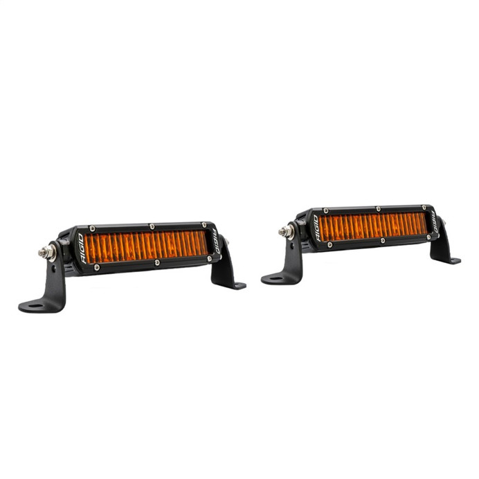 Rigid Industries SR-Series SAE 6in. w/ Amber PRO Lens (Pair) - 906705 Photo - Unmounted
