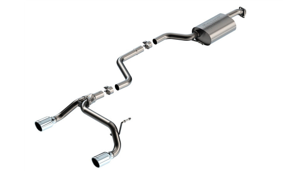 Borla 18-23 Suzuki Jimny 1.4L AT/MT 4WD 2DR 2in S-Type Catback Exhaust - 140923 Photo - Primary