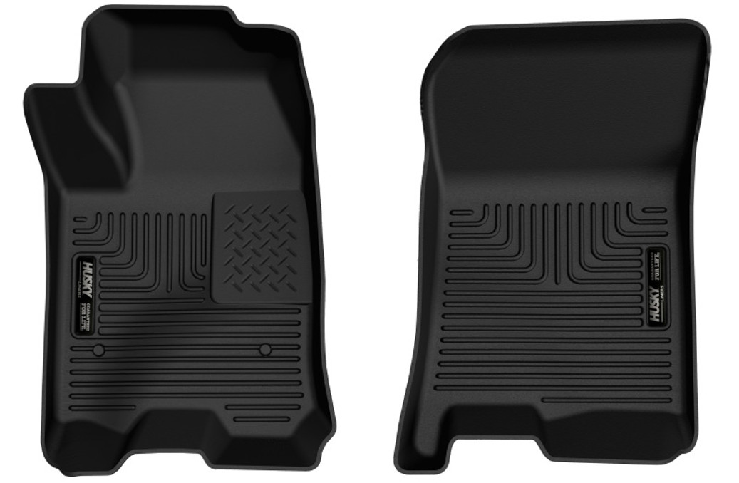 Husky Liners 2023 Chevrolet Colorado /GMC Canyon X-Act Contour Black Floor Liners - 54961 Photo - Primary