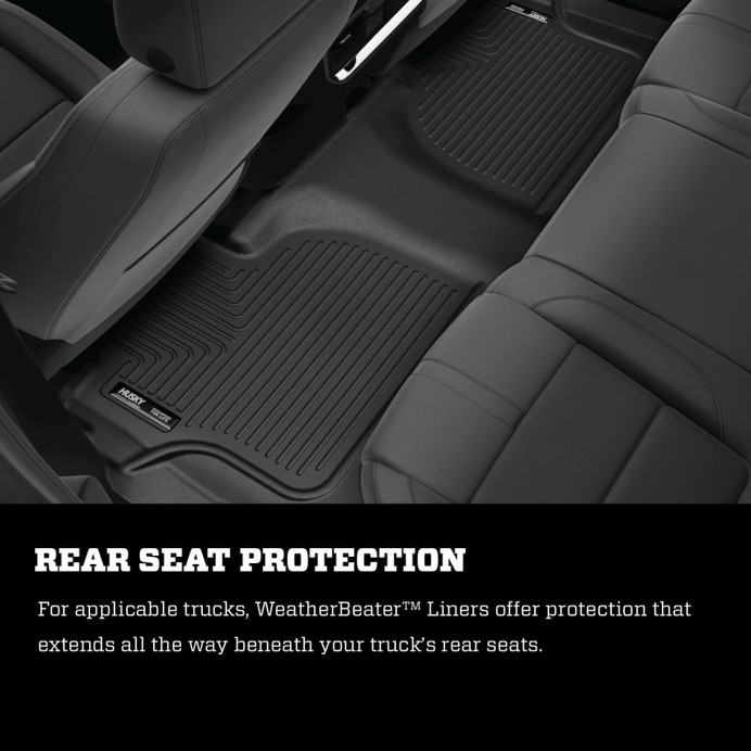 Husky Liners 20-23 Mercedes-Benz GLE350/GLE450 Weatherbeater Black Front & 2nd Seat Floor Liners - 95491 Photo - in package