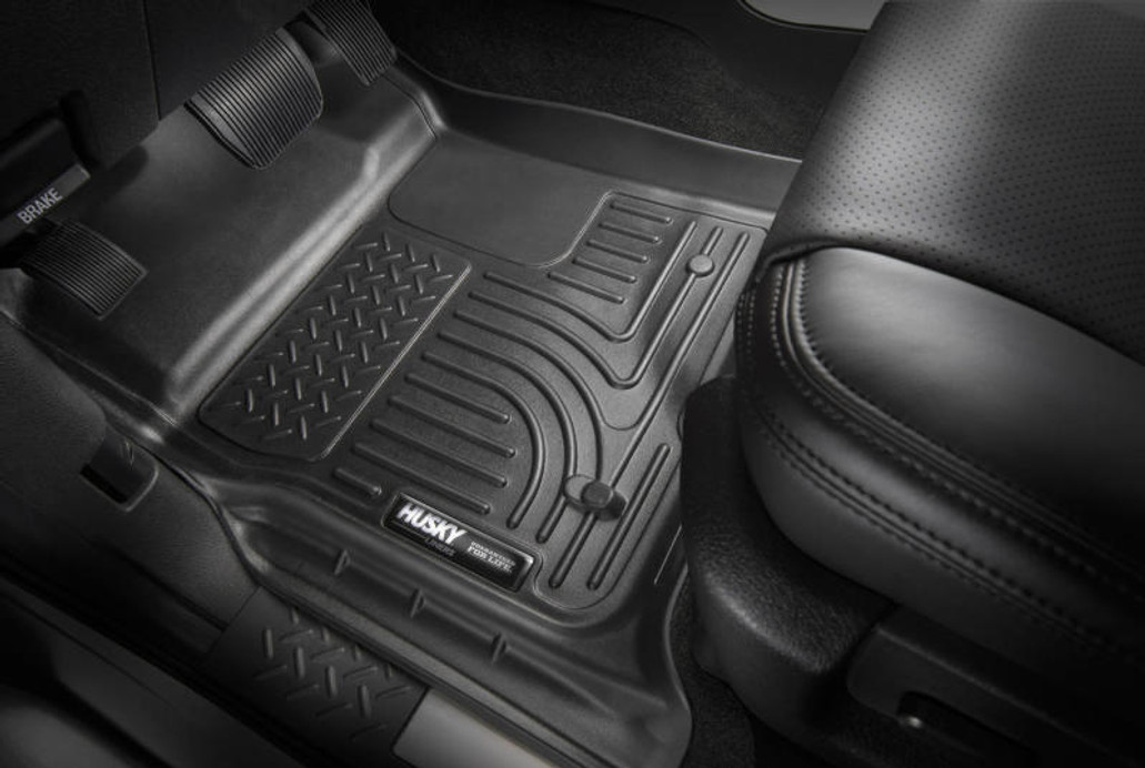 Husky Liners 20-23 Mercedes-Benz GLE350/GLE450 Weatherbeater Black Front & 2nd Seat Floor Liners - 95491 Photo - out of package